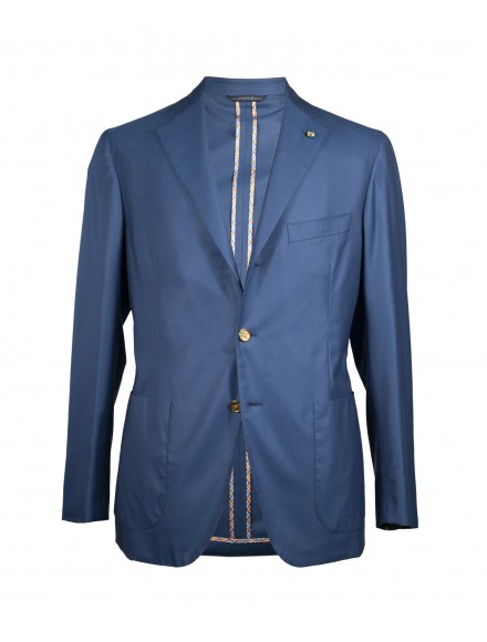 Royal blue wool jacket