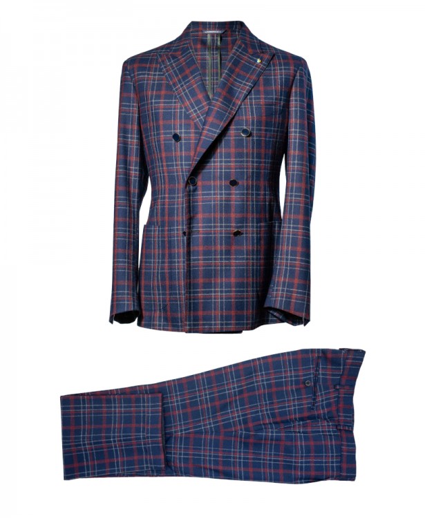 Prince of Wales blue and red...