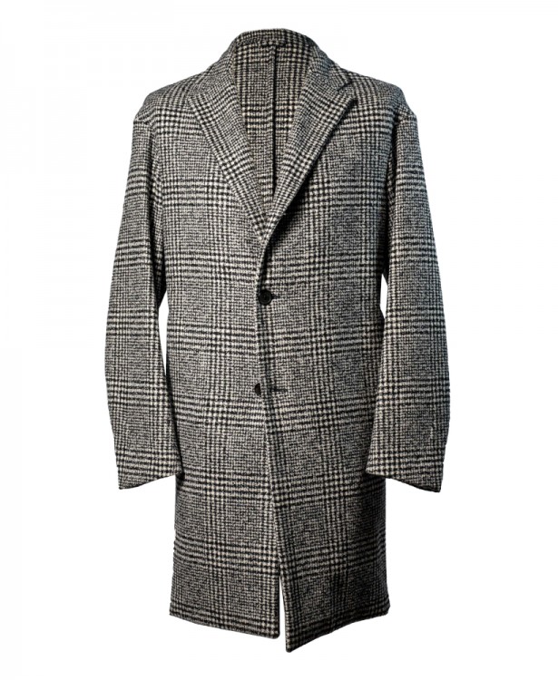 Black and white Prince of Wales coat...