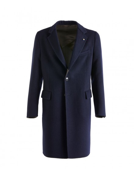 Cappotto double blu...