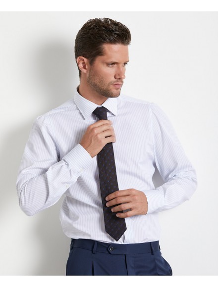 Silk, linen and cotton tie 2