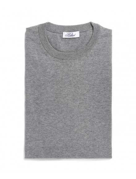 Maglia a girocollo grigia...