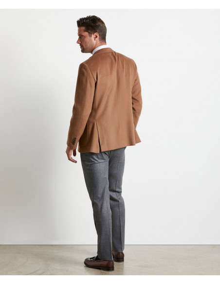 Camel beaver tailored jacket