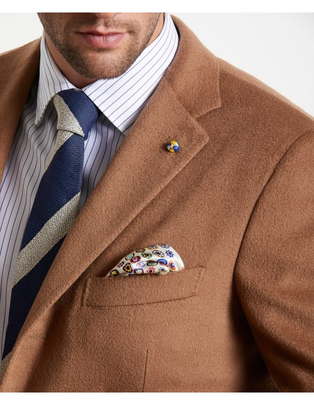 Camel beaver tailored jacket