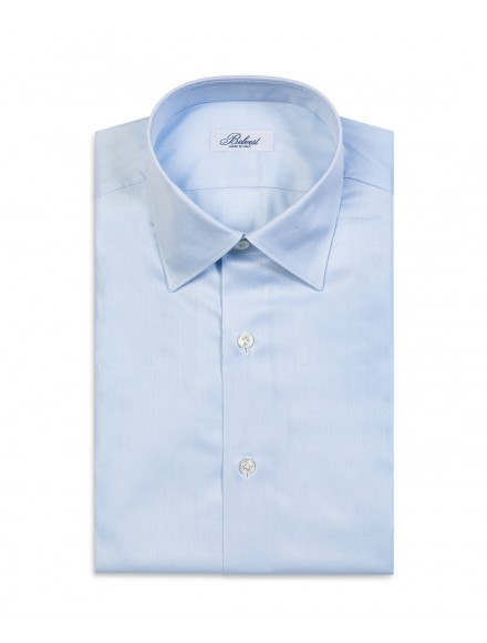 Camicia azzurra in puro cotone