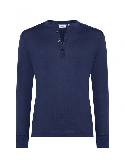 Blue cotton henley summer...