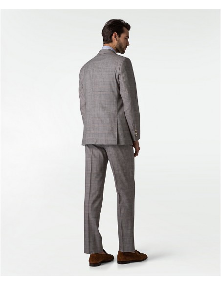 Abito sartoriale marrone in lana e cashmere Abito sartoriale marrone in lana e cashmere