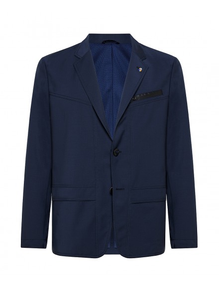navy blue fall jacket