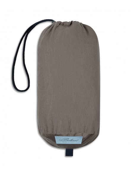 Abito in pura lana merino naturalmente elasticizzato color marrone nocciola