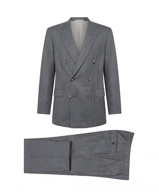 Grey Super 180s wool suit