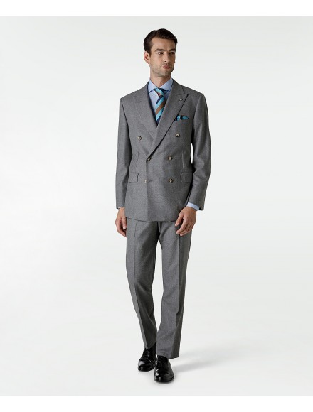 Grey Super 180s wool suit 2